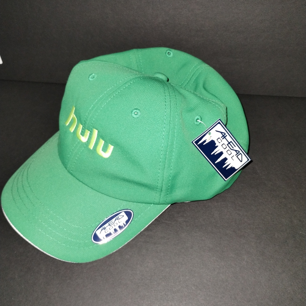 Hulu Hulugan Crew Baseball Dad Hat Cap Adjustable Green Cotton New . - Picture 2 of 5